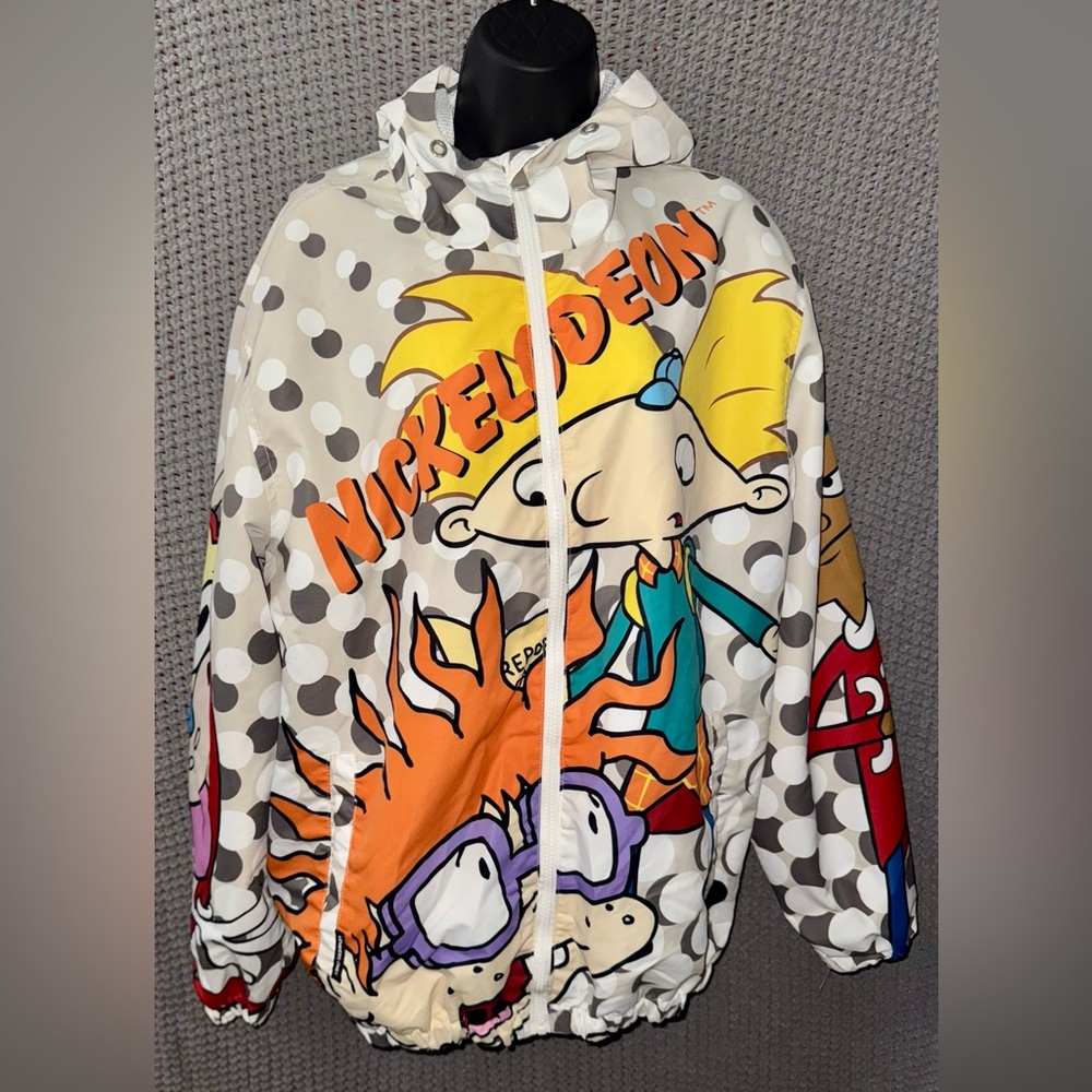 Members Only Nickelodeon Rugrats Hey Arnold Jacket XL